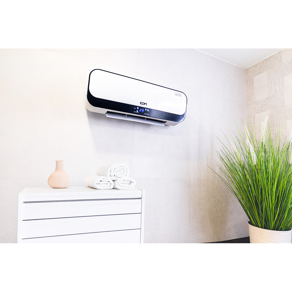 CALEFACTOR SPLIT CERÁMICO 1000 - 2000 W, CON MANDO DISTANCIA