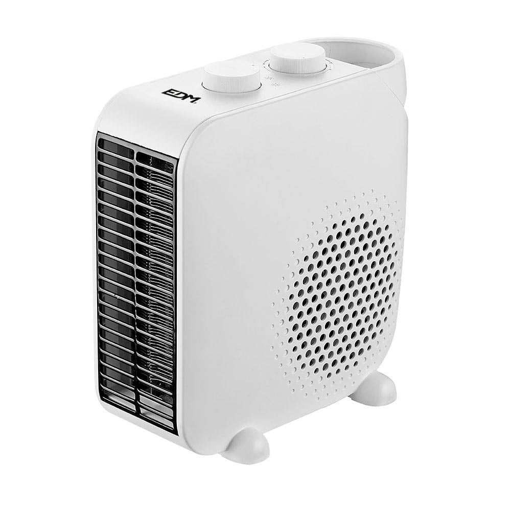 CALEFACTOR COMPACTO VERTICAL/HORIZONTAL 1.000 - 2.000 W BLANCO