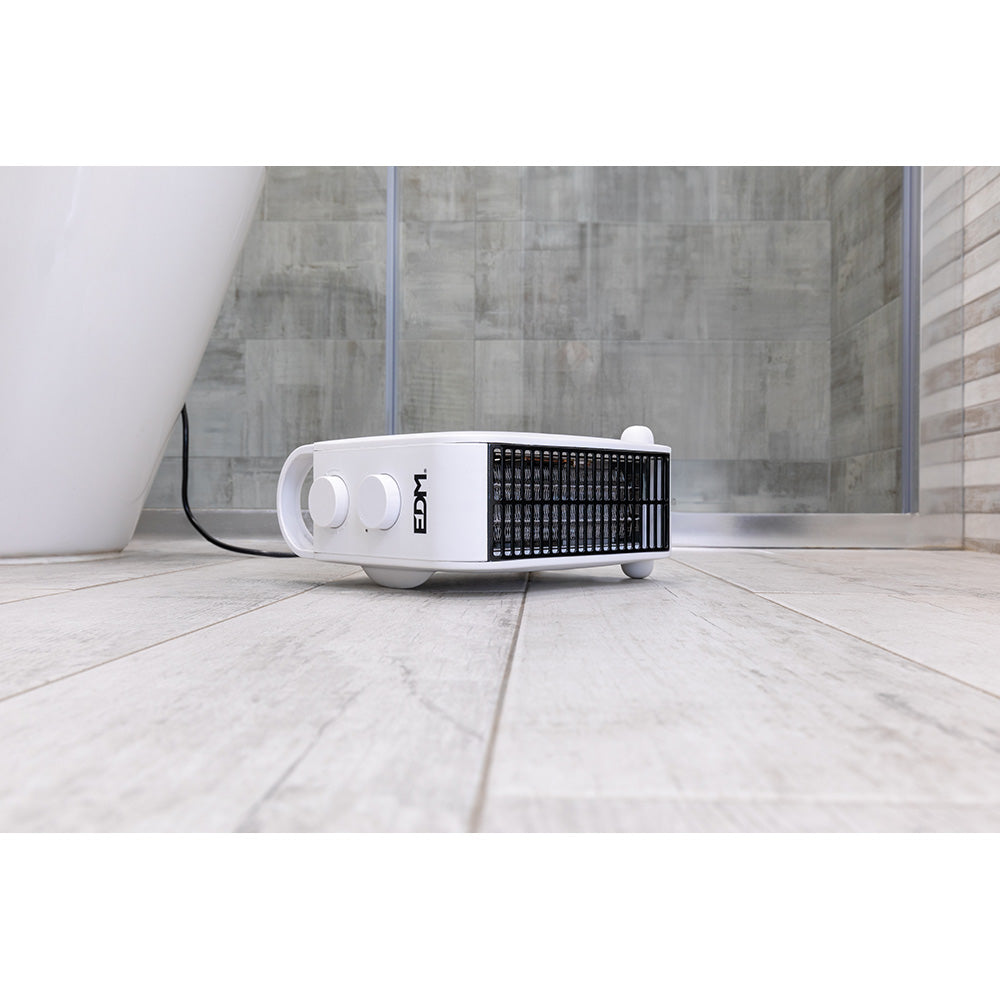 CALEFACTOR COMPACTO VERTICAL/HORIZONTAL 1.000 - 2.000 W BLANCO