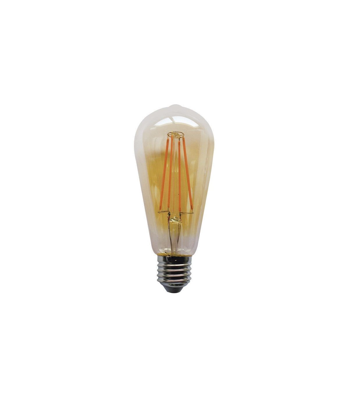 Bombilla LED Vintage Edison ST64 Ámbar Dimable