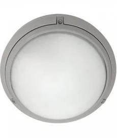 Plafón Exterior Nenúfar Gris | IP44 E27