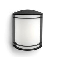 Aplique de Pared Philips Moderno Negro o Blanco con Difusor Opal