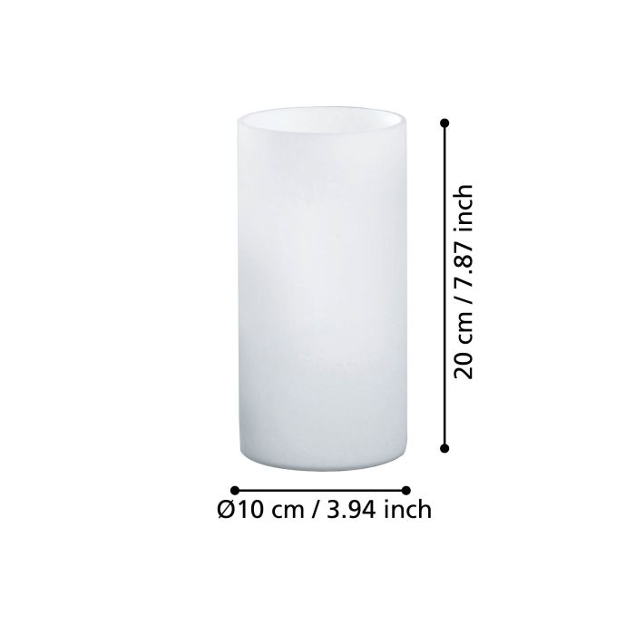 Lámpara de Mesa EGLO GEO Blanca