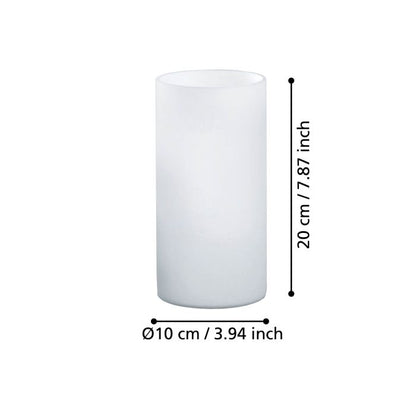 Lámpara de Mesa EGLO GEO Blanca