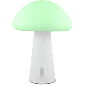 Lámpara LED de Mesa 10W Recargable Tipo Gnomo con RGB y Control Táctil USB IP44