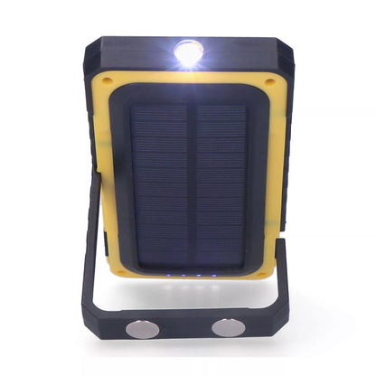 Linterna LED Solar Multifunción EDM – Luz de Trabajo y Emergencia Recargable