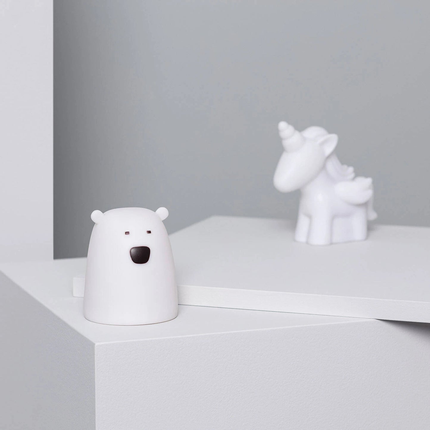 Lámpara Quitamiedos Infantil Oso y Unicornio LED Multicolor