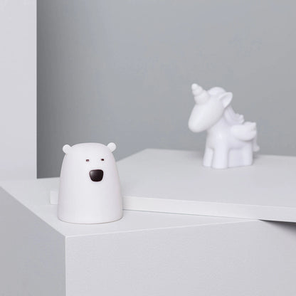 Lámpara Quitamiedos Infantil Oso y Unicornio LED Multicolor