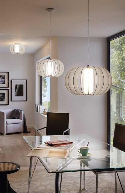 Lámpara Colgante EGLO Stellato Blanca de Diseño Moderno